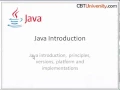 Java introduction