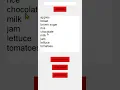 Shopping List in Python First version