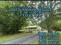 1015 Pekin Road Troy NC
