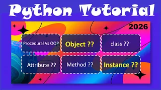 Master Python Full Course - Tutorial Object Oriented Programming