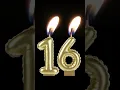 Birt ay Candle - 16th Birt ay Candle