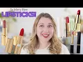 LIPSTICK SWATCH PARTY New Lipsticks from Celine By Terry Lancome Sarah Creal SUQQU