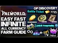 Palworld 1 0 - New Best INFINITE Dog Coins Gold Bounty Tokens Arena Farm Guide