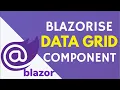 ASP NET Core Blazor DataGrid Component - 1