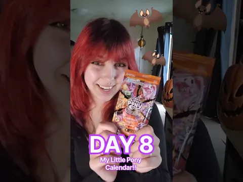 DAY 8 My Little Pony Halloween Advent Calendar!! 🦇💕 | #mylittlepony #mlp #halloween #tcg