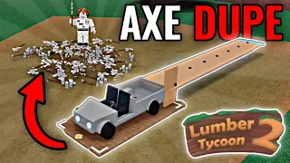 How to Build the Axe Dupe Machine in Lumber Tycoon 2