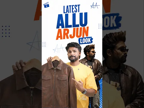 Decode 😎 Allu Arjun Latest Look 🔥