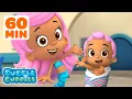 60 MINUTES of Fintastic Baby Mia Moments w Molly Bubble Guppies