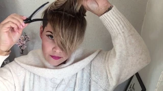How i dutch Braid my Pixie using Loreal Stylista