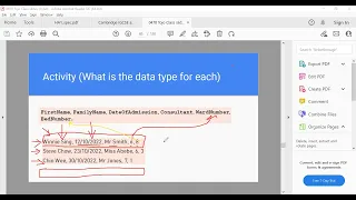 0478 IGCSE tutorial Class 4 Part 2 - XOR Gate primary keys SQL Queries