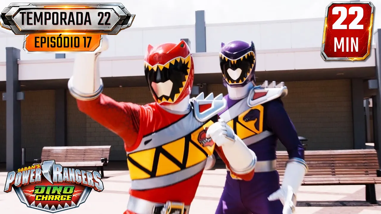 Famoso Mundialmente! | Dino Charge | E17 | Episódio Completo | Power Rangers para Crianças