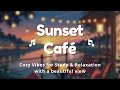 Download Lagu Romantic Sunset Café 🌅 Calm Music for Focus and Peace