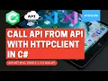 Ch 15 - Call REST API from Web API C Call POST PUT GET DELETE API in HTTPCLIENT C ASP NET
