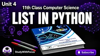 11th Class Computer Science Unit No 4 Computational Structure Topic Lists Complete in detail