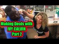 PART 2 Storage Wars Visting Ivy Calvins Store Grandmas Attic Abandoned CASH