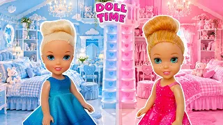 Elsie and Annie Sis vs Sis NEW ROOM Challenge in New House