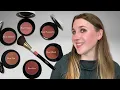 HERMES ROSE BLUSH SWATCHES Part 1 6 Shades Demo
