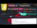 How To Make A Simple PASSWORD PROTECTED Site With Javascript and Code org s App Lab