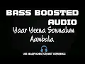 Download Lagu Yaar Yeena Sonnalum | Aambala | BASS BOOSTED AUDIO |