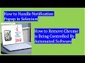 How to Remove Chrome is Being Controlled By Automated Software Handle Notification in Selenium