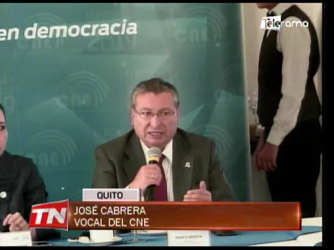 CNE: Resultados de elecciones aparecerán después de la 20h30 del 24 de marzo