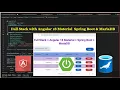 Full Stack Angular 18 Material Spring Boot MariaDB