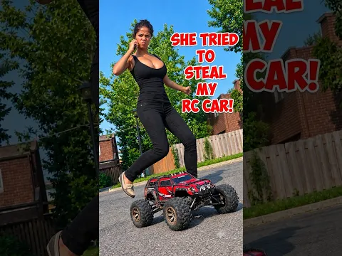 RC CAR vs TWO KARENS #rccar #rccars #rc #drone #fpv #fpvdrone #remotecontrol #dji