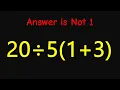 This Simple Math Problem Fooled Everyone