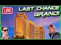 FINAL LIVE Our LAST CHANCE To Hit A Grand Jackpot Palazzo Las Vegas