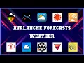 Super 10 Avalanche Forecasts Weather Android Apps