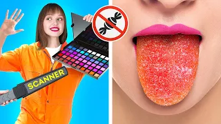 COOL WAYS TO SNEAK CANDIES INTO CLASS Awesome Food Hacks And Tricks by 123 Go Live