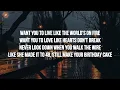Dylan Conrique - Birthday Cake (Lyrics)