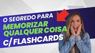 FLASHCARDS: o melhor MÉTODO de REVISÃO para CONCURSOS