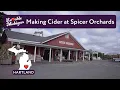 Making Cider at Spicer Orchards