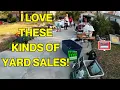Yard Sales Kept Getting BETTER AND BETTER