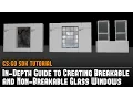 CS GO SDK In-Depth Guide to Creating - Breakable Glass Windows Hammer Source Tutorial