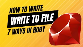 How to write to a file in the Ruby programming language