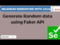 How to Generate Random Test Data Using Faker API Step-by-Step Tutorial