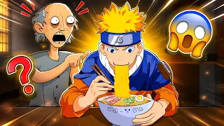Naruto vs A Terrifying Granny in a Haunted House 😱 | Naruto Gets Trapped!