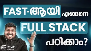 Fastest way to become a full-stack developer Brototype Malayalam