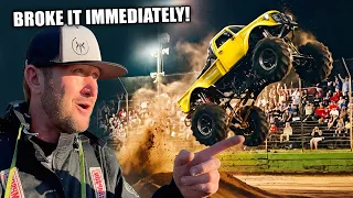 They Let me DRIVE a Mega Truck