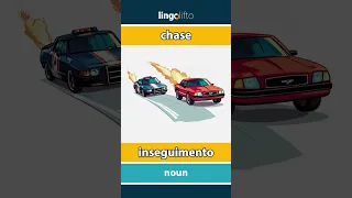 Chase Inseguimento Learn English Impariamo L Inglese Vocabulary Builder 