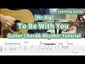 Download Lagu To Be With You-Mr Big [Guitar chord Diagram\u0026 Rhythm Figure]