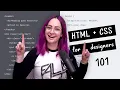 HTML CSS 101 for designers