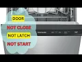 How to Fix a Dishwasher Door That Won t Close Latch or Start - Easy DIY Repair Guide