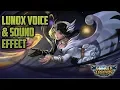 SOUND EFFECT \u0026 QUOTES LUNOX #Mobile Legend