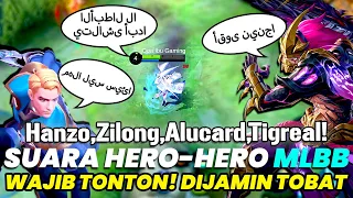 Download SUARA HERO MOBILE LEGEND VERSI ARAB | HANZO VERSI ARAB! ZILONG HEROES NEVER FADE BAHASA ARAB! MP3