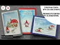 Lagu Kartengestaltung mit Silikon Stempeln - Watercolor- Card making with silicone stamps