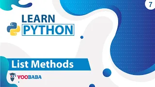 Python List Methods Tutorial in Hindi Urdu