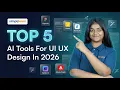 Top 5 AI Tools For Design In 2026 Best AI Tools For Designers In 2026 Simplilearn